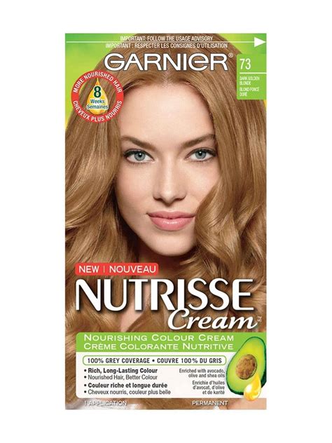 garnier dark golden blonde|garnier nutrisse hair color 73.